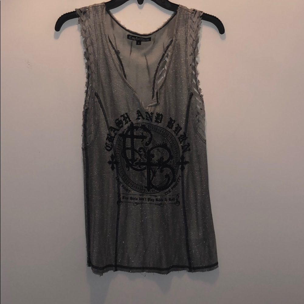 Crash And Burn Tank Top